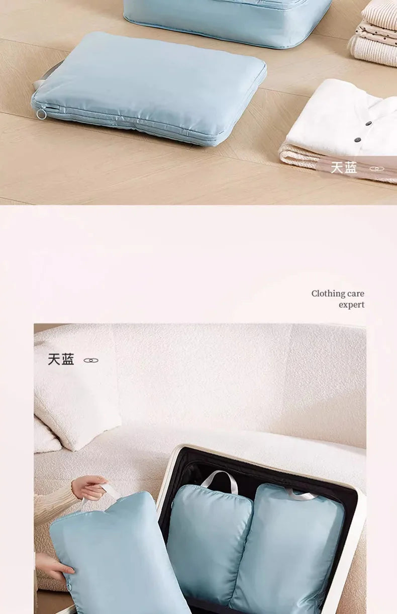 2pcs Packing Cubes For Travel Luggage Organizer Compression Bag Travel Accessories For Men Women Suitcase Organizer Bags by Reinvent Yourself