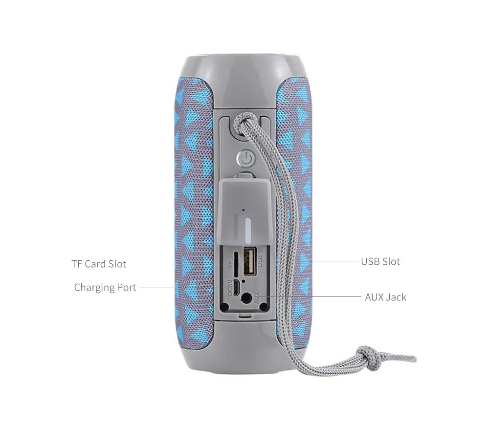 Bluetooth Speaker T&G TG117 Portable TWS Sound Box Waterproof Loudspeaker Outdoor Stereo Surround Speakers Support TF FM Radio by Reinvent Yourself