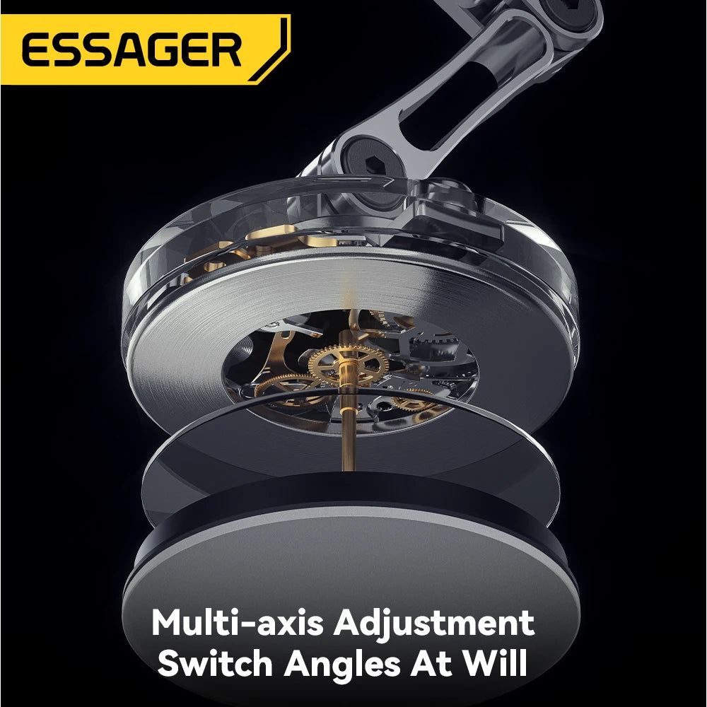 Essager Magnetic Wireless Charger Car Phone Holder 15W Fast Charging Easy Paste Mount Stand For Magsafe iPhone 15 14 13 Pro Max by Reinvent Yourself