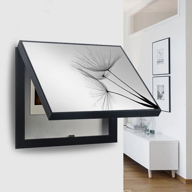 Nordic Home Decor Paintings Picture Posters of Electric Box Switch Covers Creative Anime Wall Art Decortion And Frame Live Room by Reinvent Yourself