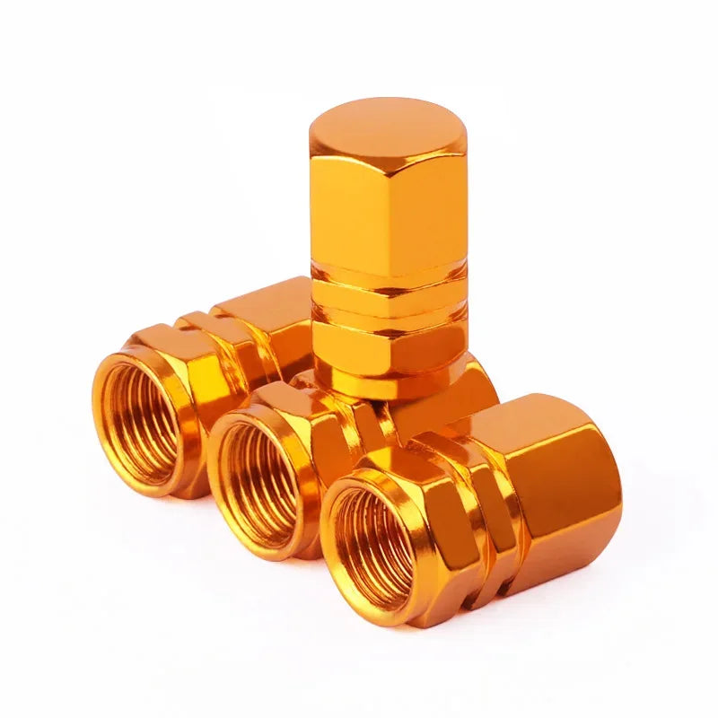 Tire Valve Stem Caps Decorative Tires Accessories Aluminum Alloy Nipple Wheel Caps For Cars Motorcycles Bicycle Cover 2030 by Reinvent Yourself
