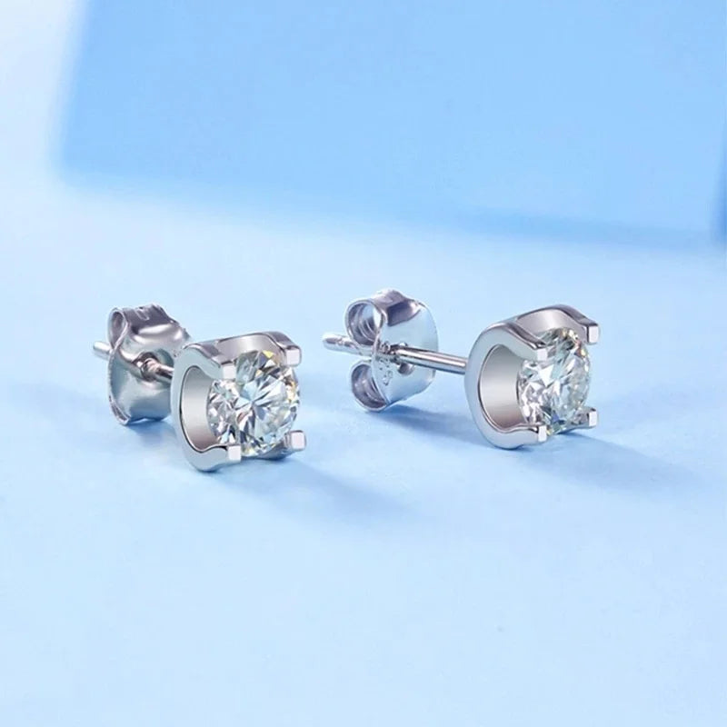 JoyceJelly 3ct D Clolor Real Moissanite Jewelry Sets Women's Sterling Silver 925 Earrings Necklace For Women Bridal Set Gifts by Reinvent Yourself