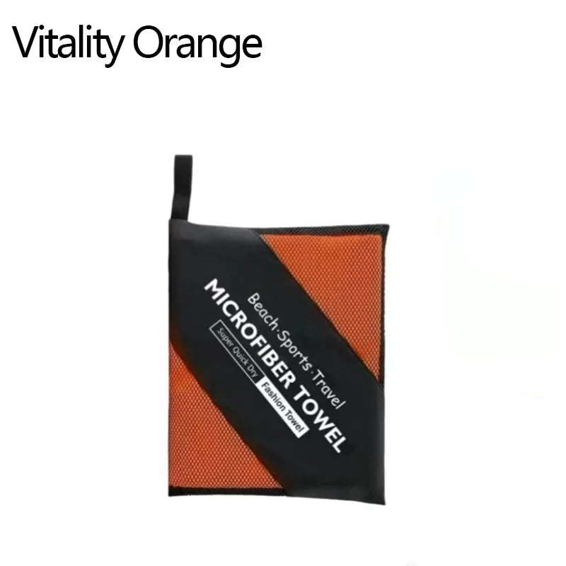 Microfiber Towel Thick Quick Dry Hair Absorbent Large Super Soft and Lightweight Ideal for Travel Sports and Fitness for Yoga by Reinvent Yourself