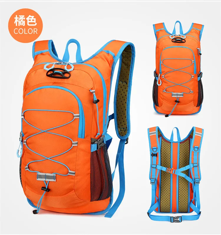 Ultralight Cycling Backpack with Water Bag Ergonomic Strap MTB Road Bicycle Outdoor Hiking Climbing Bag for Sports Fitness by Reinvent Yourself