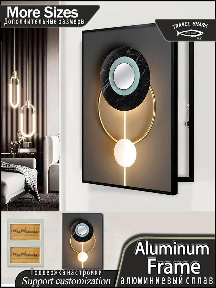 Nordic Home Decor Paintings Picture Posters of Electric Box Switch Covers Creative Anime Wall Art Decortion And Frame Live Room by Reinvent Yourself