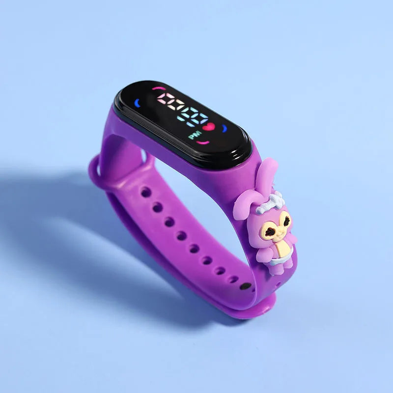 Fashion Mickey Children Watches For Girls Electronic Bracelet Sports Touch LED Spiderman Doll Kids Watch Women Waterproof Clock by Reinvent Yourself