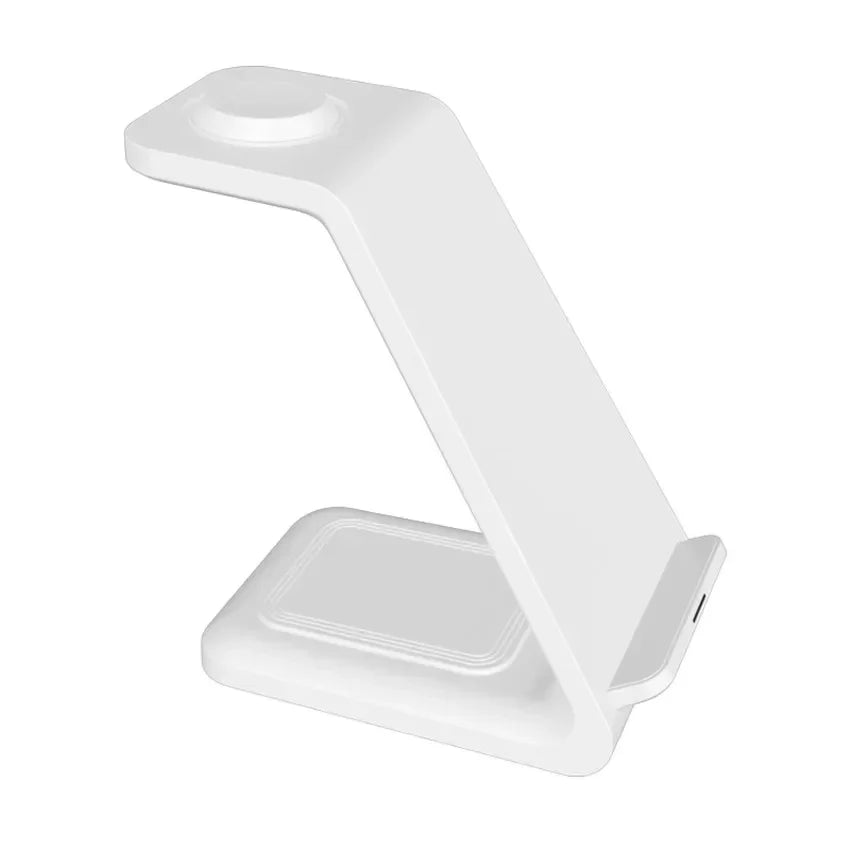 30W 3 In 1 Wireless Charger Stand Dock For iPhone 15 14 13 12 11 XS Apple Watch 8 7 AirPods Induction Fast Charging Station by Reinvent Yourself
