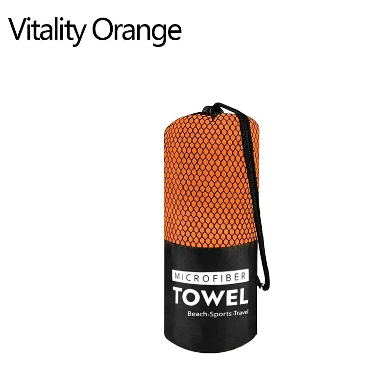 Microfiber Towel Thick Quick Dry Hair Absorbent Large Super Soft and Lightweight Ideal for Travel Sports and Fitness for Yoga by Reinvent Yourself