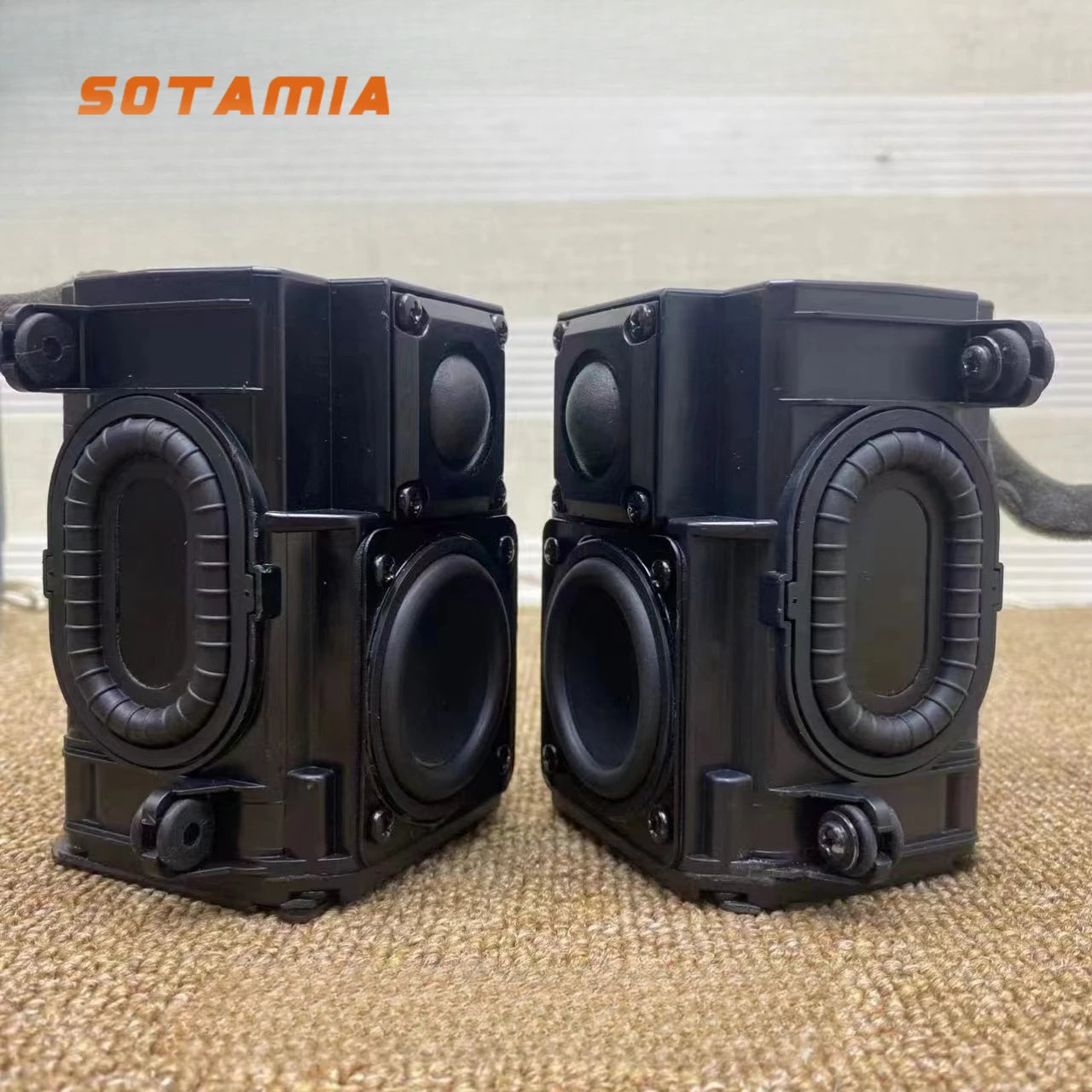 SOTAMIA 2Pcs Power Speaker 1 Inch Silk Film Tweeter 2 Inch Full Range Speaker Long-stroke Passive Hifi Audio For Harman Kardon by Reinvent Yourself