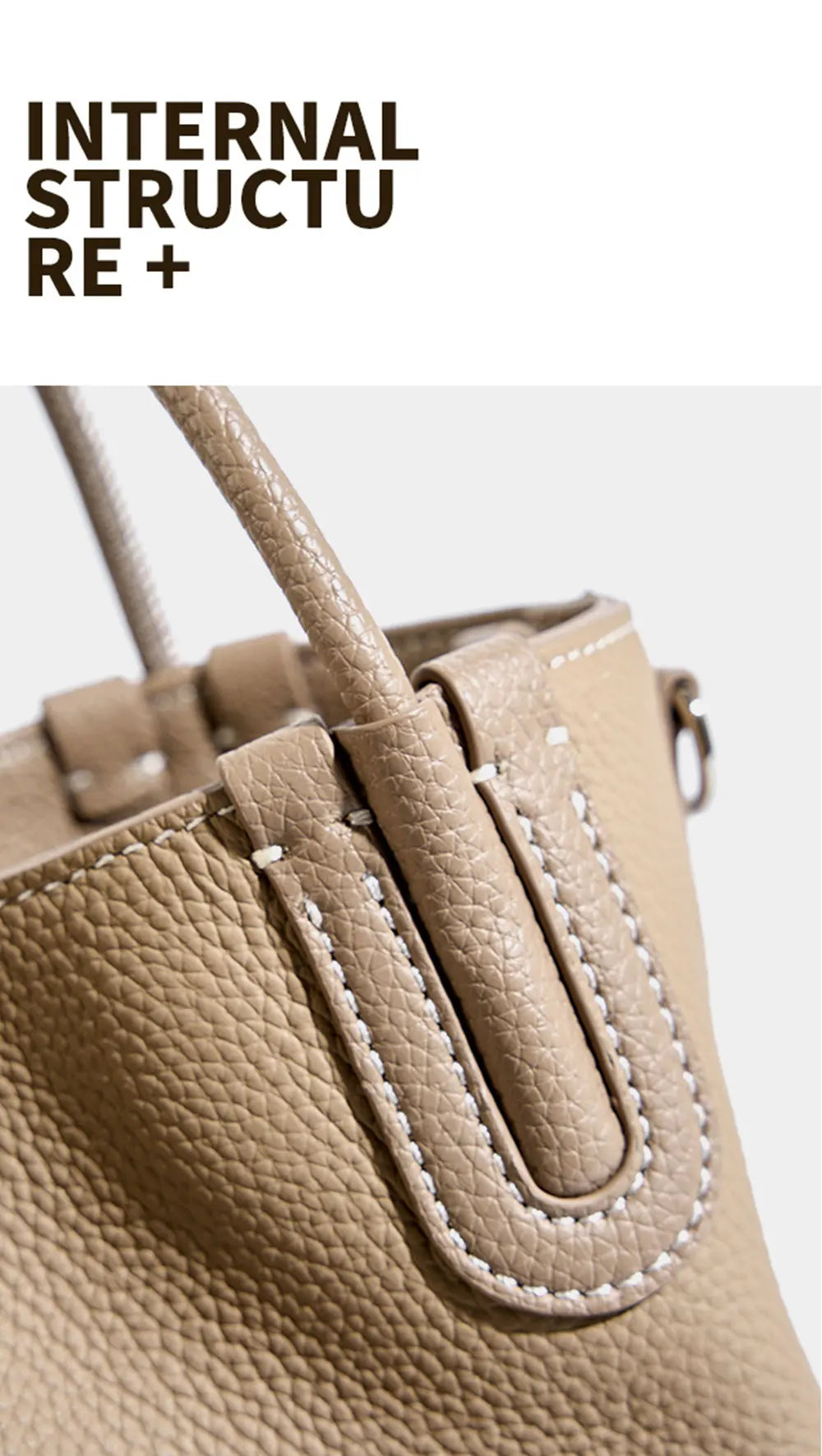 Genuine Leather Women Bucket Bag Luxury Designer Handbags High Quality Cowhide Women's Shoulder Bags Fashion Crossbody Bag by Reinvent Yourself
