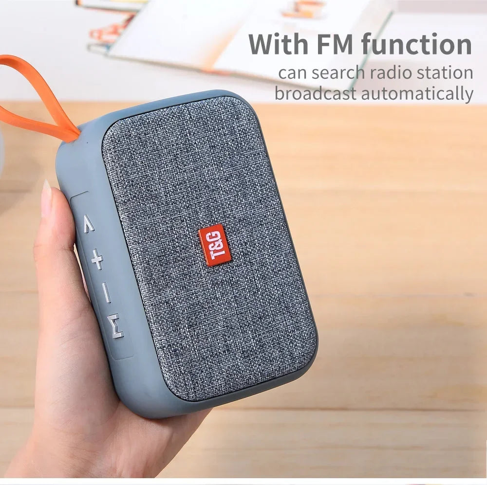 Speaker TG506 Portable Mini Wireless Soundbar Bluetooth 5.0 Outdoor Indoor HIFI Loudspeaker Support TF Card FM Radio Waterproof by Reinvent Yourself