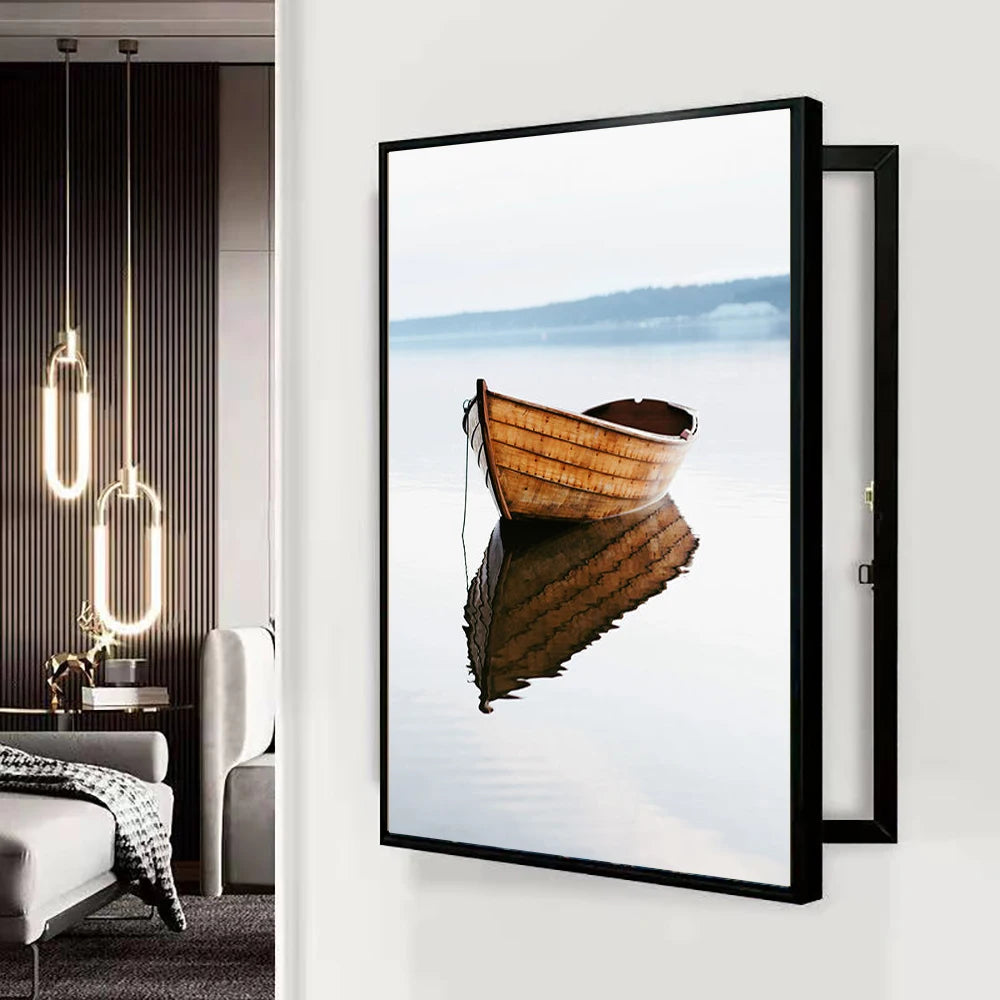 Nordic Home Decor Paintings Picture Posters of Electric Box Switch Covers Creative Anime Wall Art Decortion And Frame Live Room by Reinvent Yourself