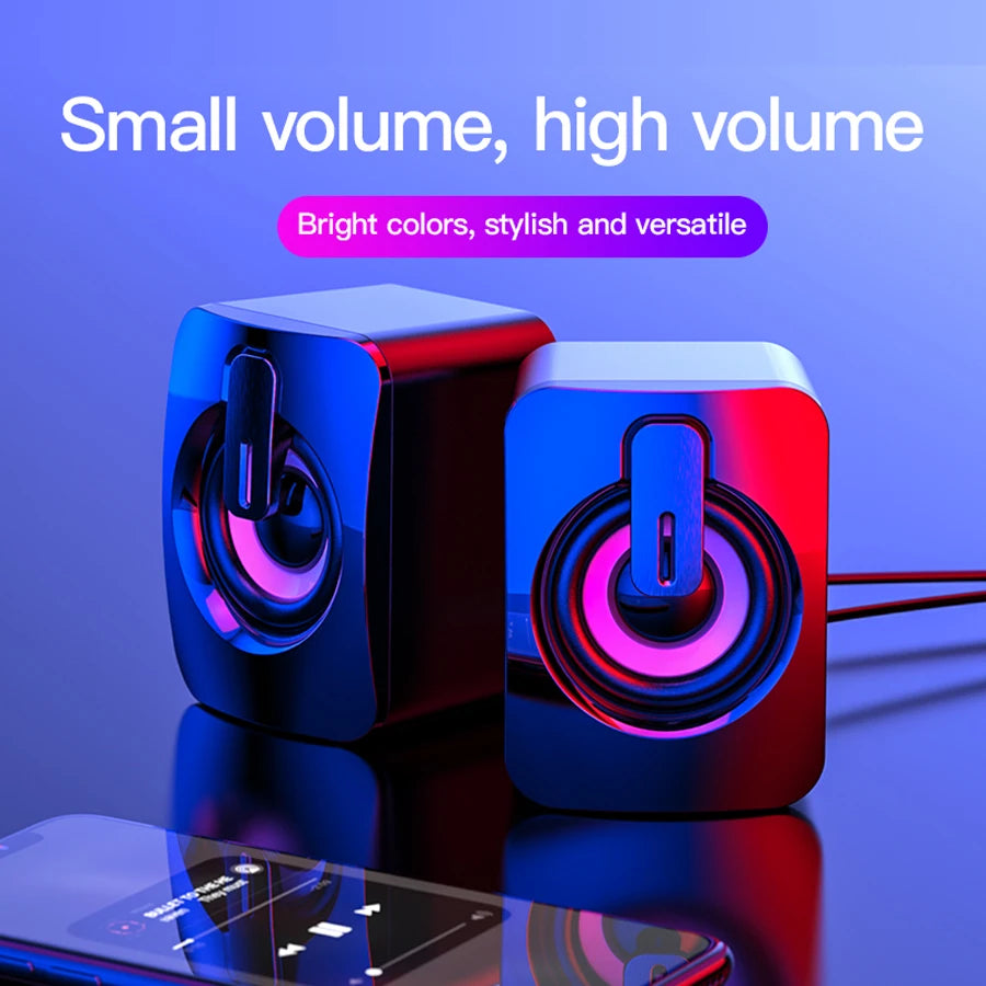 Computer Speaker For PC Laptop Desktop Caixa De Som Sound Box Music Audio System Bocina Column Acoustics Coluna Amplified Unit by Reinvent Yourself