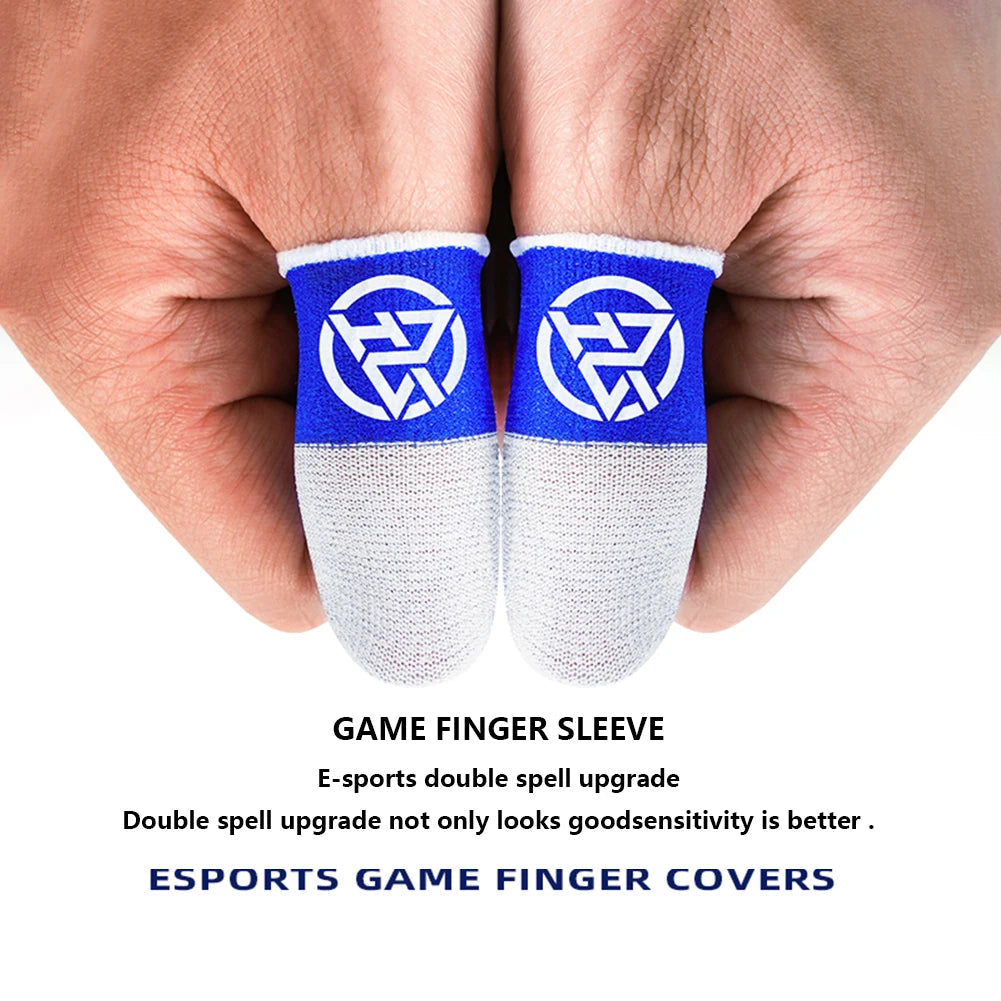 Mobile Game Fingertip Gloves For PUBG Gamer Anti-slip Sweatproof Touch Screen Finger Sleeve Breathable Gaming Finger Cover by Reinvent Yourself