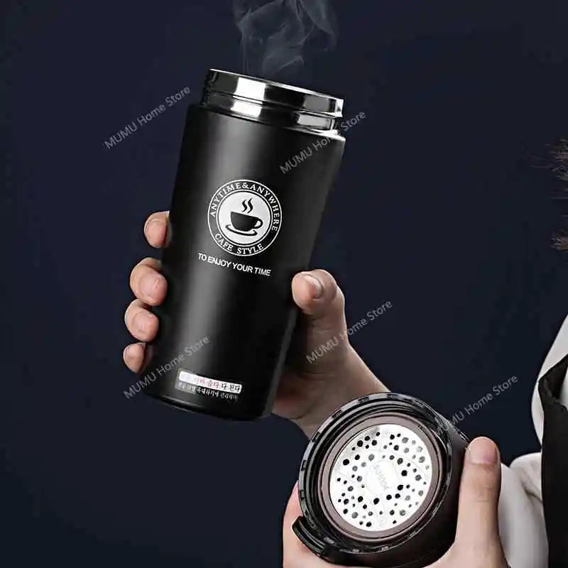 380ML/510ML Thermal Mug Double-layer Stainless Steel Coffee Cup Tea Vacuum Flask Thermos Water Bottle Leak-proof Thermos Mug by Reinvent Yourself