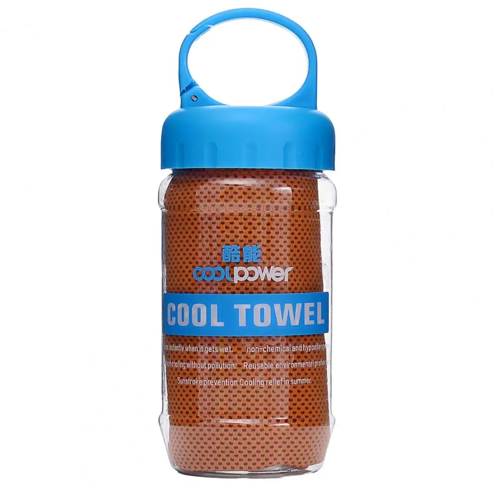 Instant Cooling Towel Quick Dry Sweat Absorption Running Towel Yoga Towel Workout Sports Physical Cooling Gym Fitness Towels by Reinvent Yourself