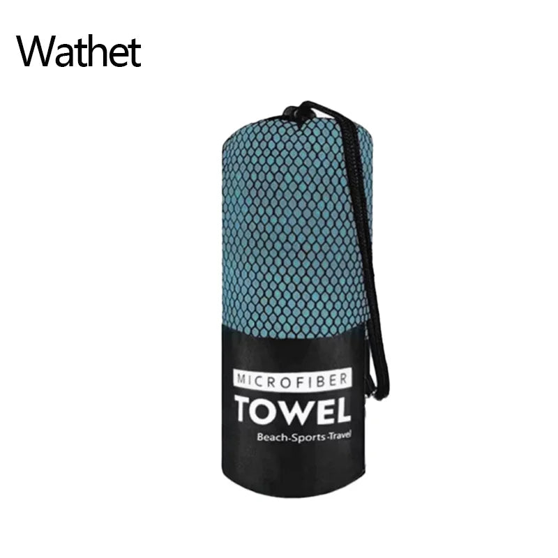 Microfiber Towel Thick Quick Dry Hair Absorbent Large Super Soft and Lightweight Ideal for Travel Sports and Fitness for Yoga by Reinvent Yourself