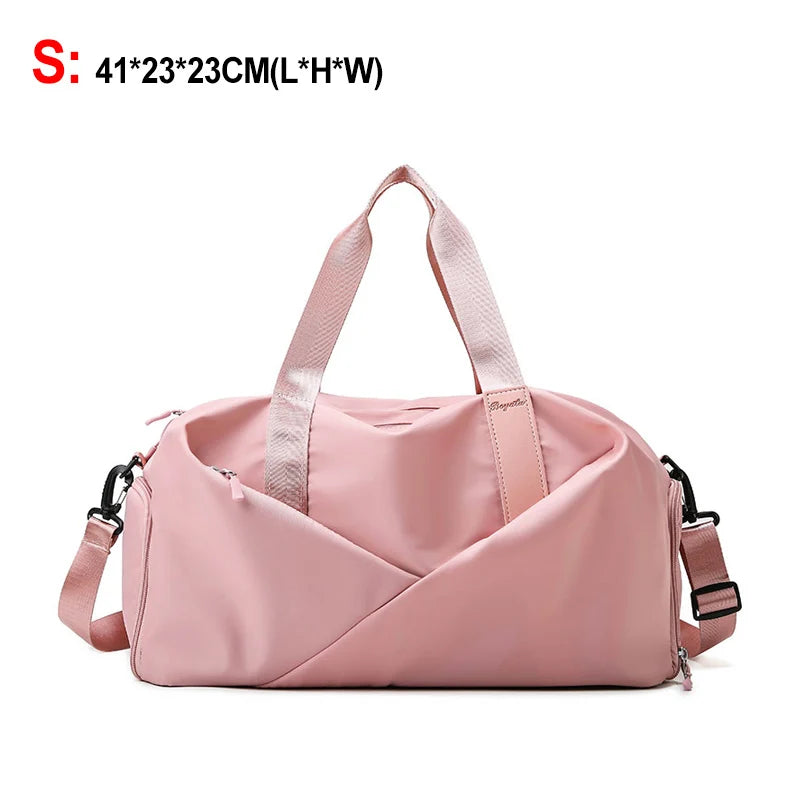 New Women Sports Gym Bag Travel Dry Wet Bags Multifunction Swimming Shoulder Messenger Pack Weekend Fitness Training Handbag by Reinvent Yourself
