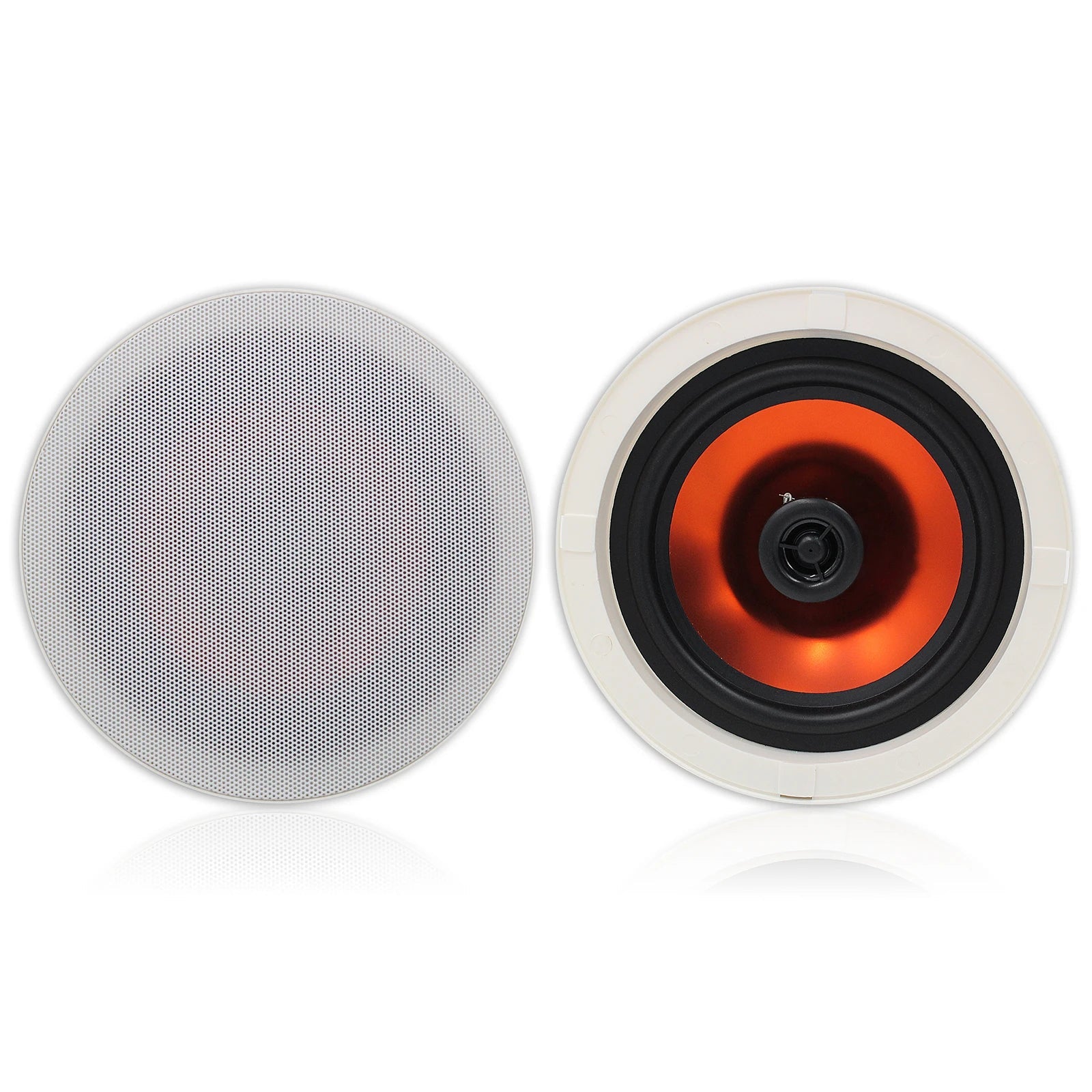 Herdio 6.5 Inch Home Audio 300W Ceiling Bluetooth Speaker Home Recessed Speaker System For Indoor Kitchen Bedroom Bathroom 2PCS by Reinvent Yourself