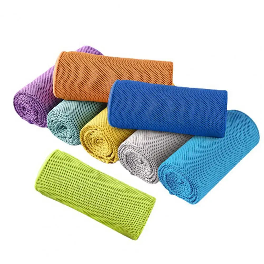 Instant Cooling Towel Quick Dry Sweat Absorption Running Towel Yoga Towel Workout Sports Physical Cooling Gym Fitness Towels by Reinvent Yourself