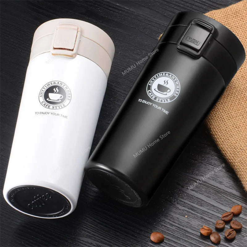 380ML/510ML Thermal Mug Double-layer Stainless Steel Coffee Cup Tea Vacuum Flask Thermos Water Bottle Leak-proof Thermos Mug by Reinvent Yourself