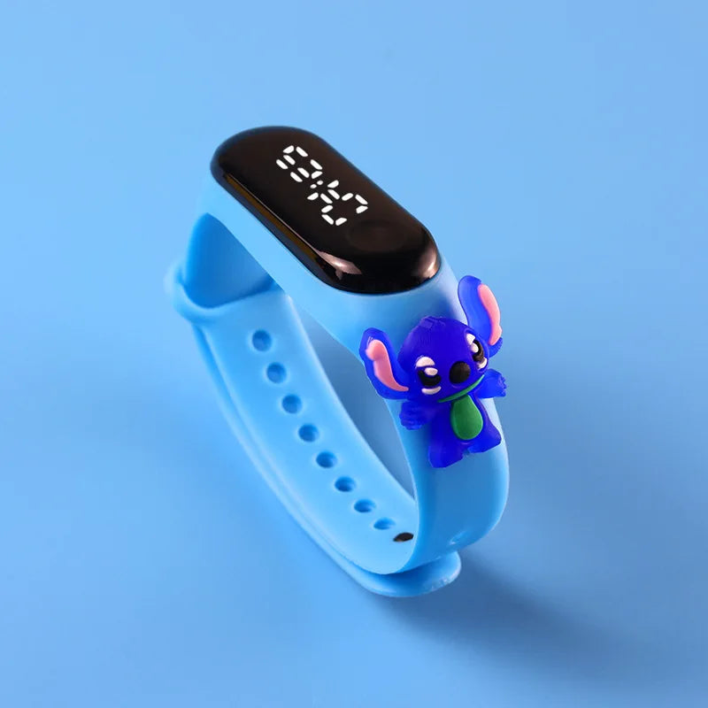 Fashion Mickey Children Watches For Girls Electronic Bracelet Sports Touch LED Spiderman Doll Kids Watch Women Waterproof Clock by Reinvent Yourself
