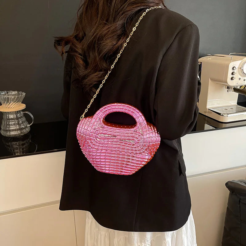 Stylish Acrylic Handbag Designer Crossbody Shoulder Bags Purse for Women Messenger Bag Party and Daily Use by Reinvent Yourself