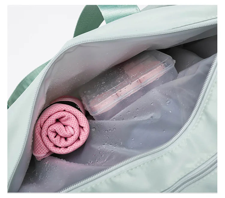 New Women Sports Gym Bag Travel Dry Wet Bags Multifunction Swimming Shoulder Messenger Pack Weekend Fitness Training Handbag by Reinvent Yourself