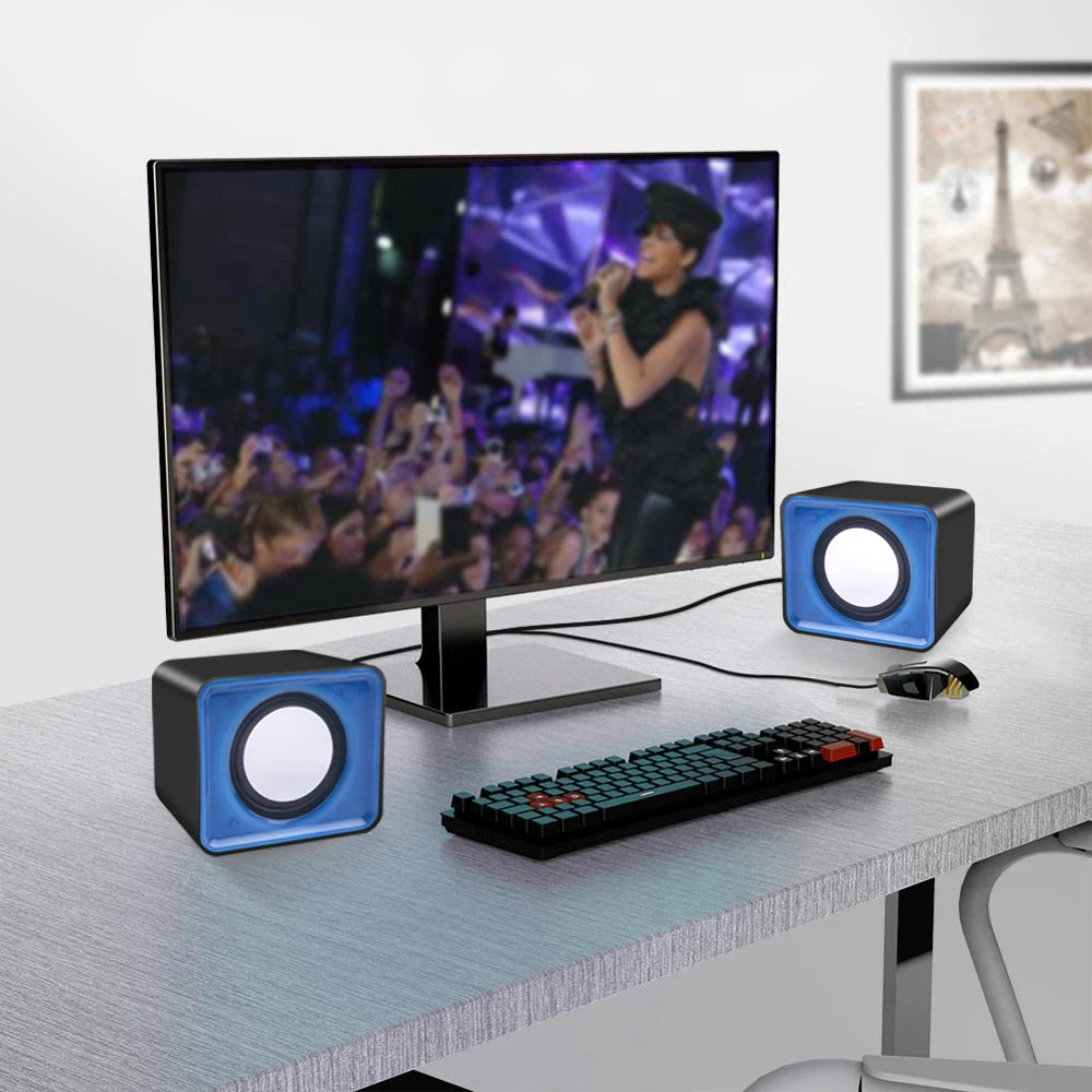 Computer Speaker For PC Laptop Desktop Caixa De Som Sound Box Music Audio System Bocina Column Acoustics Coluna Amplified Unit by Reinvent Yourself