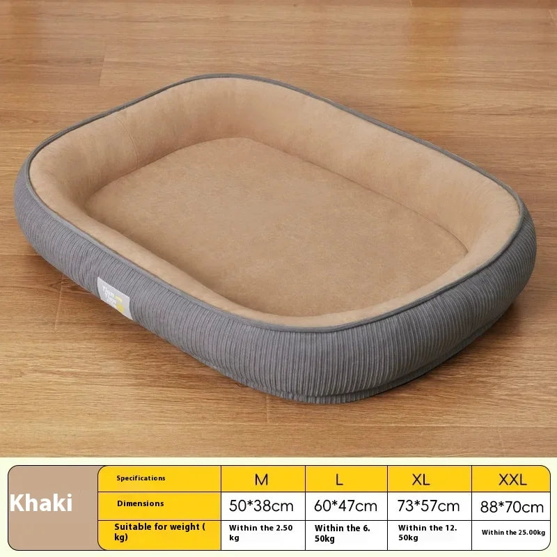 Pet Kennel Four Seasons Universal Removable and Washable Medium Small Dog Winter Warm Winter Dog Sleeping Mat Cat Nest by Reinvent Yourself