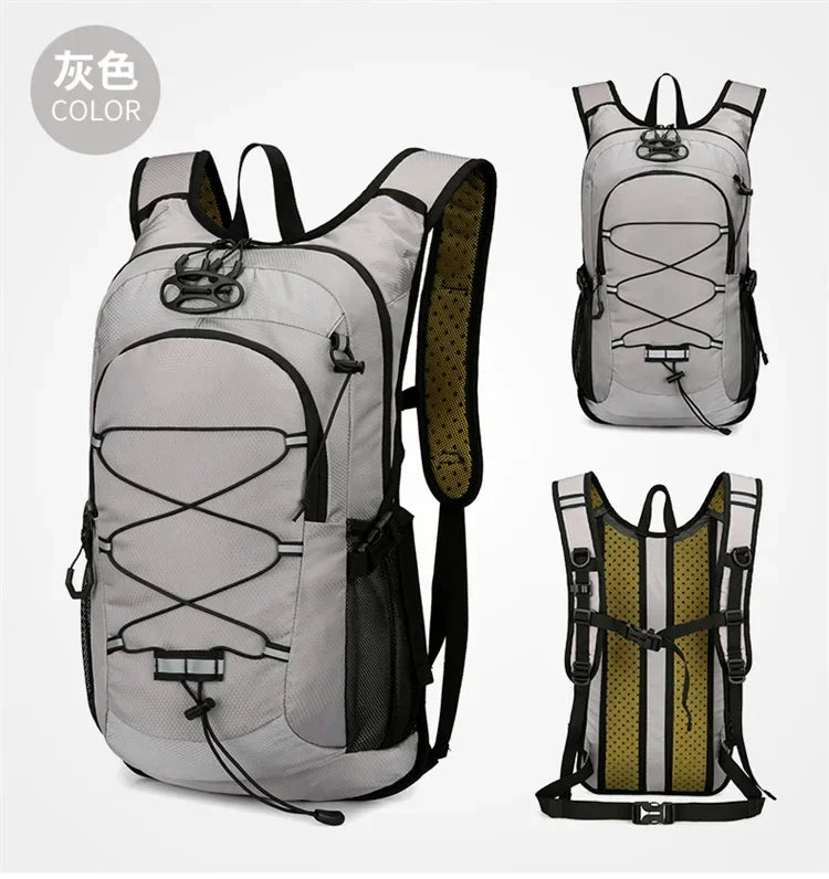 Ultralight Cycling Backpack with Water Bag Ergonomic Strap MTB Road Bicycle Outdoor Hiking Climbing Bag for Sports Fitness by Reinvent Yourself