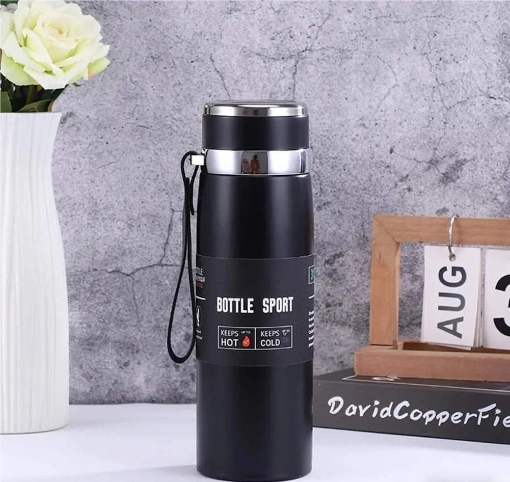 1L Thermal Water Bottle Keep Cold and Hot Water Bottle Thermos for Water Tea Coffee Vacuum Flasks Stainless Steel Thermos Bottle by Reinvent Yourself