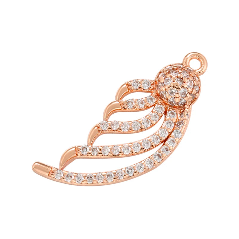 ZHUKOU whale charms for jewelry making crown pendants for handmade jewelry making supplies accessories wholesale VD1247 by Reinvent Yourself