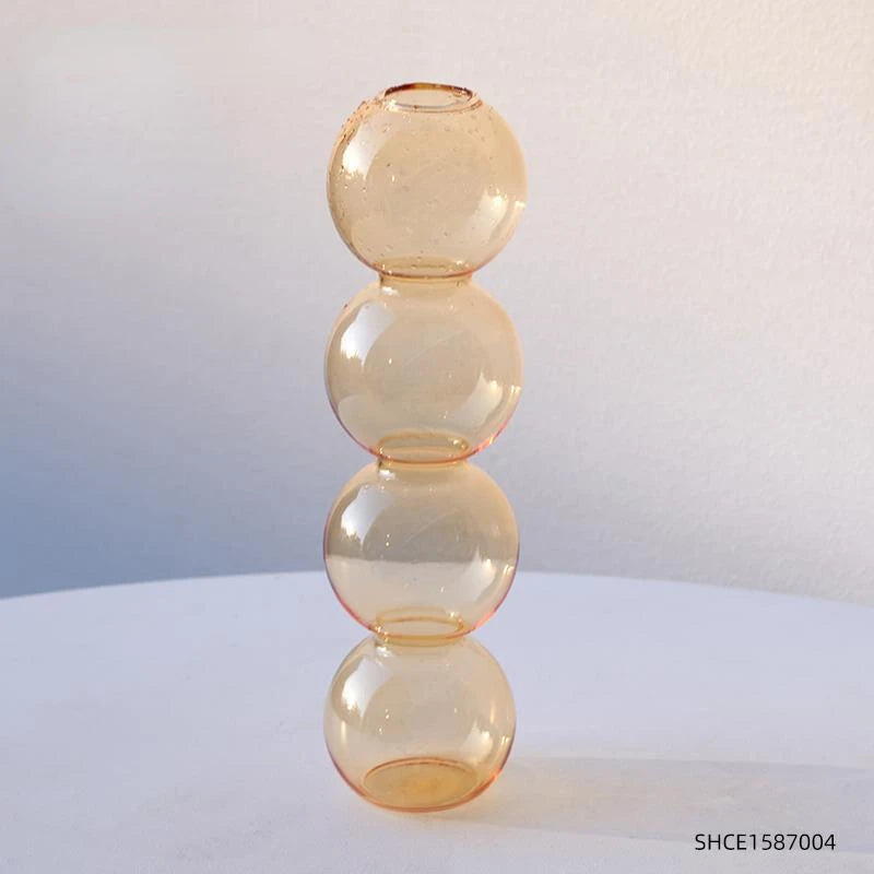 Nordic Glass Vase Home Decor Living Room Decoration Terrarium Flower Vase Plant Pots Decorative Home Accessories Decoration Gift by Reinvent Yourself