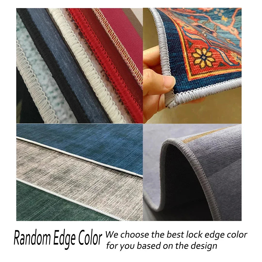 Modern Geometric Pattern Living Room Carpet Soft Non-slip Gaming Room Decoration Rug Light Luxury Easy Clean Coffee Tables Mat by Reinvent Yourself