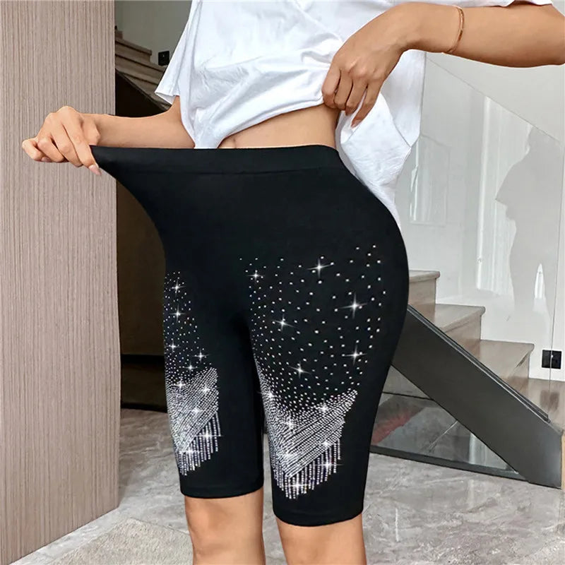 Women Thin Fitness Short Pants Ladies High-Waist Summer Shorts Bottom Biker Cycling Shorts Bodycon Streetwear female Clothing by Reinvent Yourself