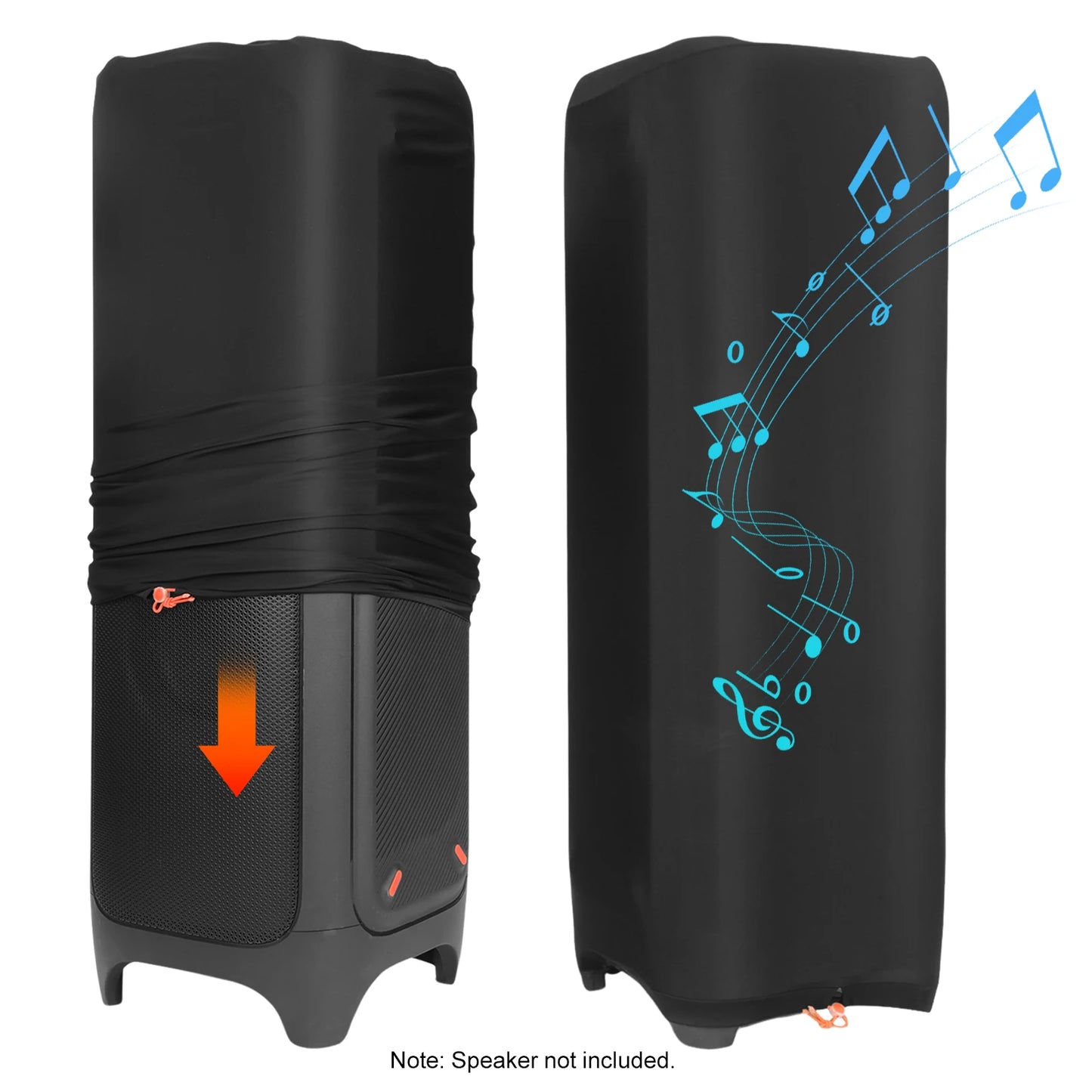 Speaker Protective Cover Sleeve Protector Portable Party Speaker Dust Case Cover for Partybox 1000 by Reinvent Yourself