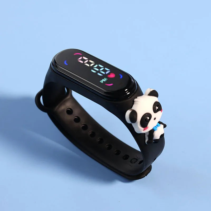 Fashion Mickey Children Watches For Girls Electronic Bracelet Sports Touch LED Spiderman Doll Kids Watch Women Waterproof Clock by Reinvent Yourself