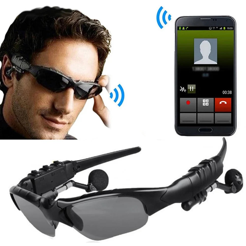 Bluetooth Hiking Eyewear Smart Glasses Stereo Listening Wireless Headset UV-Protection Polarized Lenses Sunglasses Headphones by Reinvent Yourself