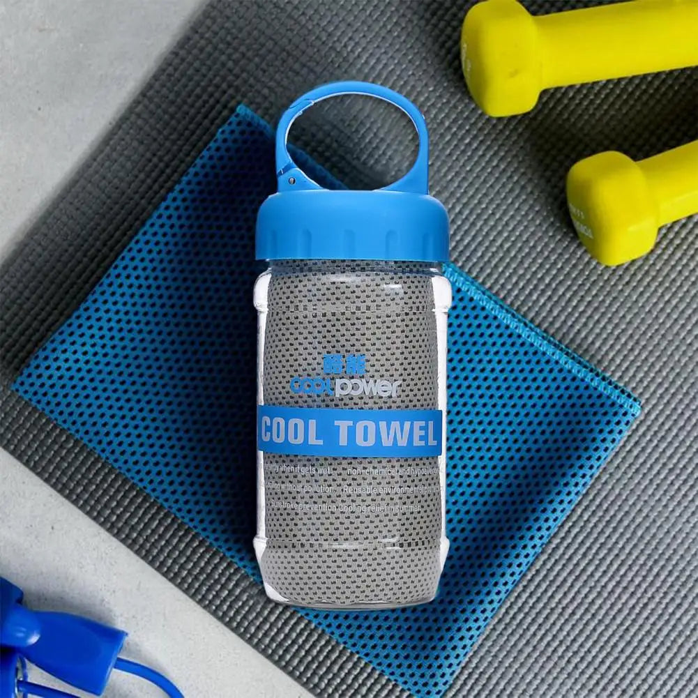Instant Cooling Towel Quick Dry Sweat Absorption Running Towel Yoga Towel Workout Sports Physical Cooling Gym Fitness Towels by Reinvent Yourself