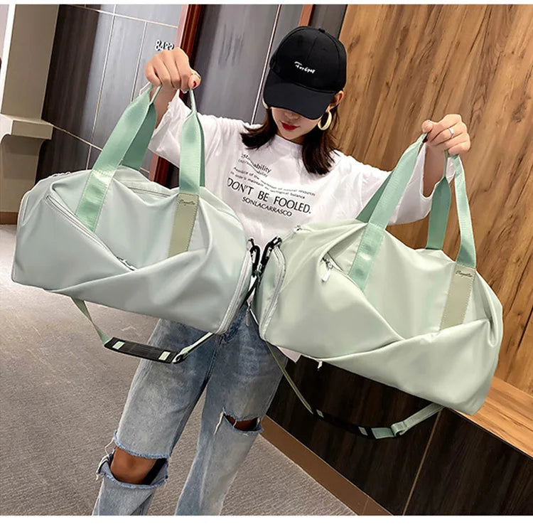 New Women Sports Gym Bag Travel Dry Wet Bags Multifunction Swimming Shoulder Messenger Pack Weekend Fitness Training Handbag by Reinvent Yourself