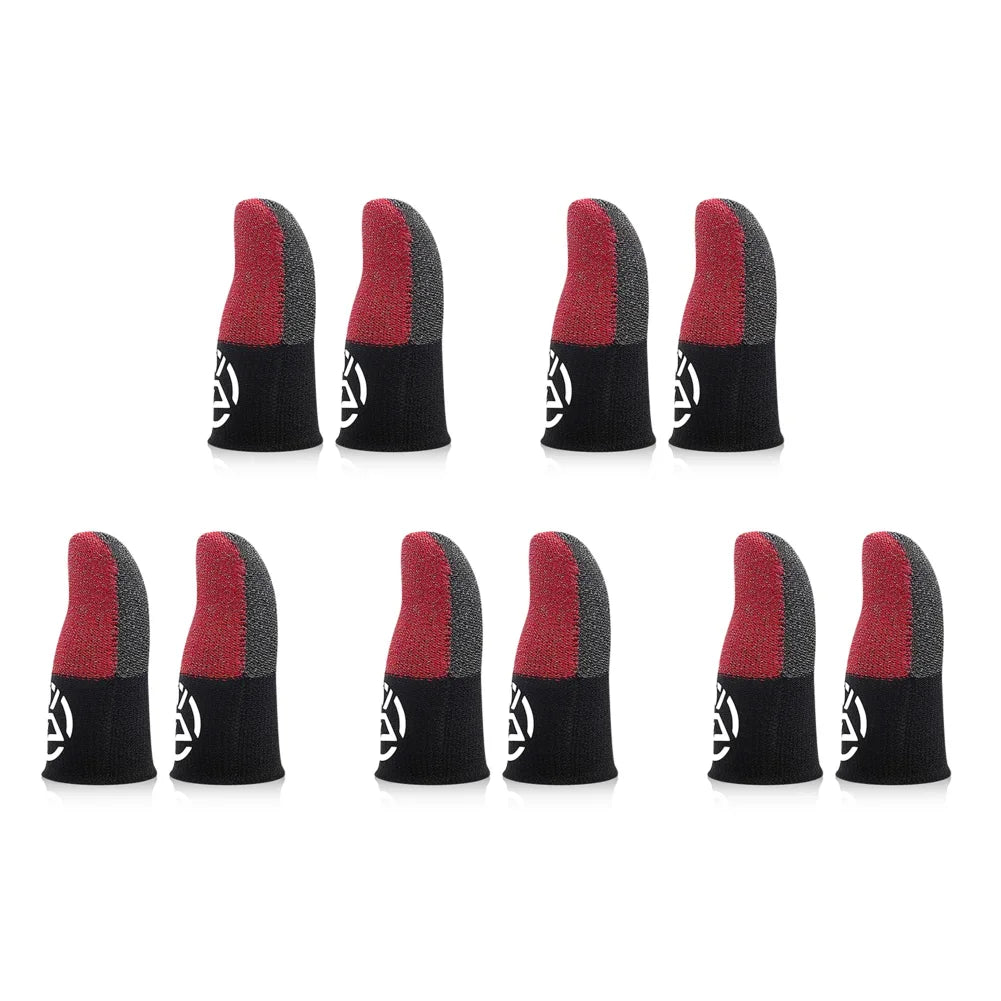 Mobile Game Fingertip Gloves For PUBG Gamer Anti-slip Sweatproof Touch Screen Finger Sleeve Breathable Gaming Finger Cover by Reinvent Yourself