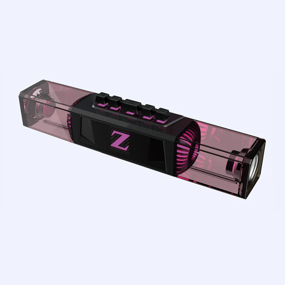 Computer speakers for desktop/laptop with Bluetooth/wired connectivity and dual-mode for gaming/music, featuring microphone. by Reinvent Yourself