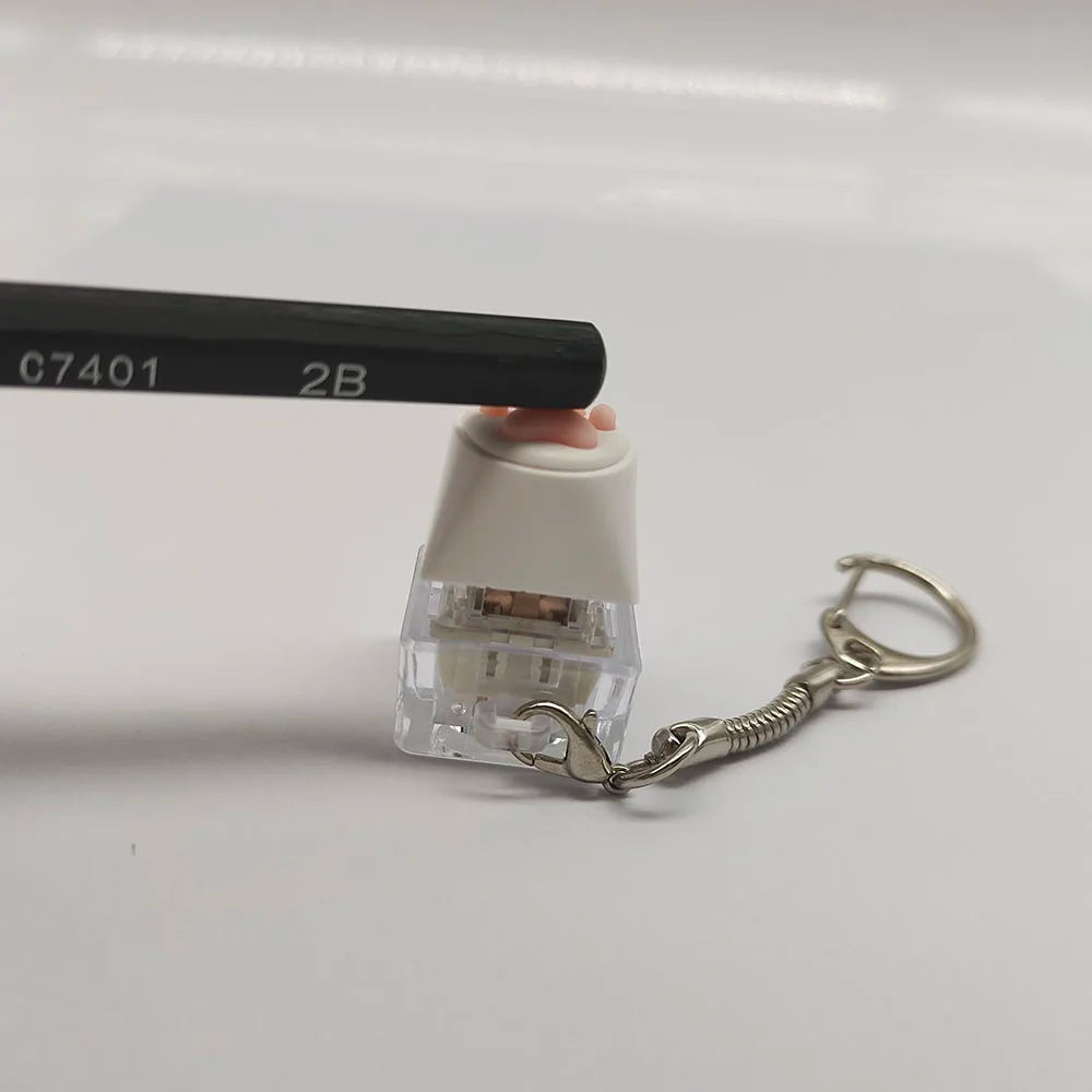 Cute Cat Claw Key Chain Key Ring Fingertip Decompression Pressure Toy Keycap Tester Back Bag Pendant Festival Couples Gift by Reinvent Yourself