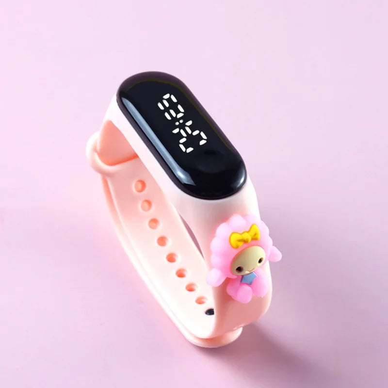 Fashion Mickey Children Watches For Girls Electronic Bracelet Sports Touch LED Spiderman Doll Kids Watch Women Waterproof Clock by Reinvent Yourself