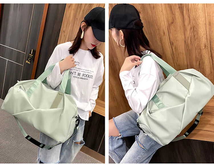 New Women Sports Gym Bag Travel Dry Wet Bags Multifunction Swimming Shoulder Messenger Pack Weekend Fitness Training Handbag by Reinvent Yourself