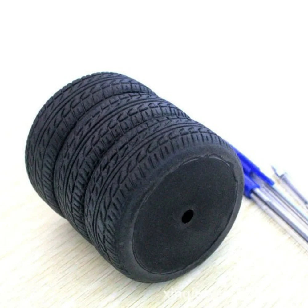 Creative Car Tire Shaped Pen Holder - Unique Office Desk Organizer Office School Supplies Desktop Multifunctional Storage by Reinvent Yourself