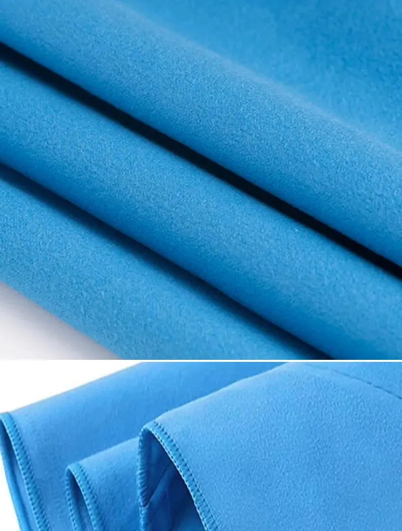 Microfiber Towel Thick Quick Dry Hair Absorbent Large Super Soft and Lightweight Ideal for Travel Sports and Fitness for Yoga by Reinvent Yourself