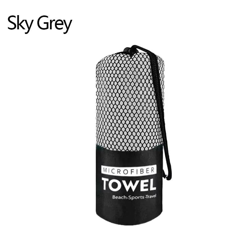 Microfiber Towel Thick Quick Dry Hair Absorbent Large Super Soft and Lightweight Ideal for Travel Sports and Fitness for Yoga by Reinvent Yourself