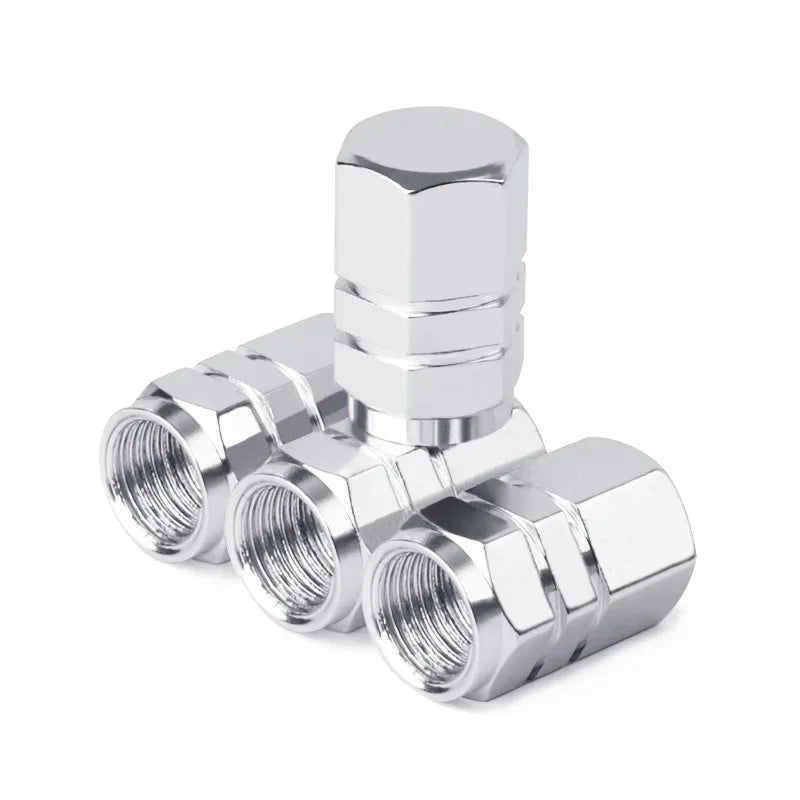Tire Valve Stem Caps Decorative Tires Accessories Aluminum Alloy Nipple Wheel Caps For Cars Motorcycles Bicycle Cover 2030 by Reinvent Yourself
